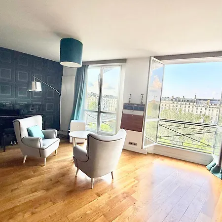 Apartment Seine View 120m2-2bedrooms