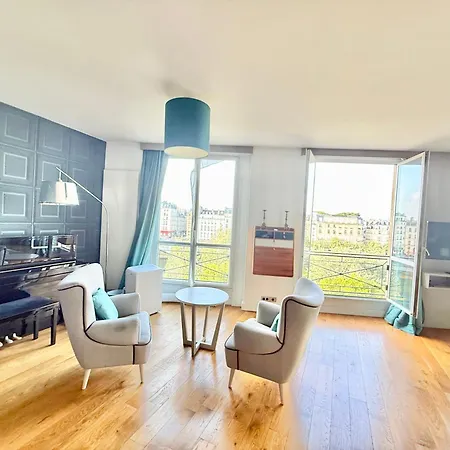 Apartment Seine View 120m2-2bedrooms