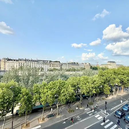 Seine View 120m2-2bedrooms 아파트 파리