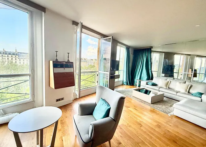 아파트 Seine View 120m2-2bedrooms *