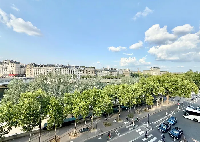 Seine View 120m2-2bedrooms 아파트 파리