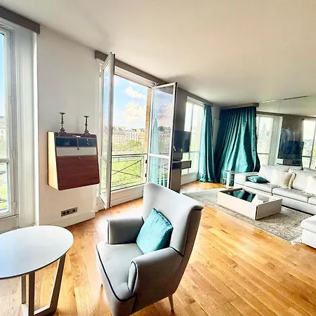 Apartamento Seine View 120m2-2bedrooms *